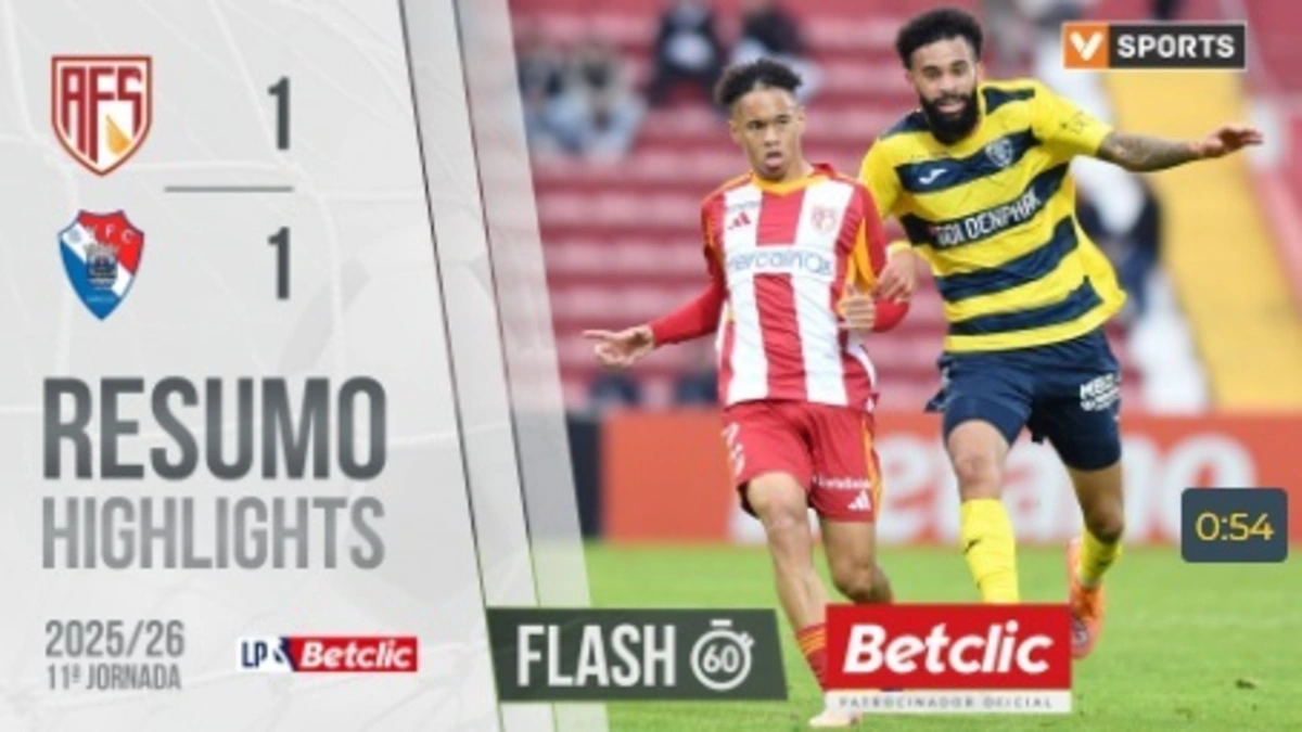 Imagem de contexto do artigo O empate entre Aves SAD e Gil Vicente num minuto. Eis o resumo