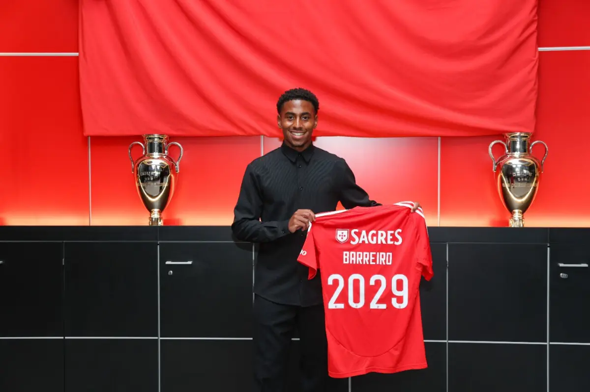 Leandro Barreiro (Créditos: Benfica)