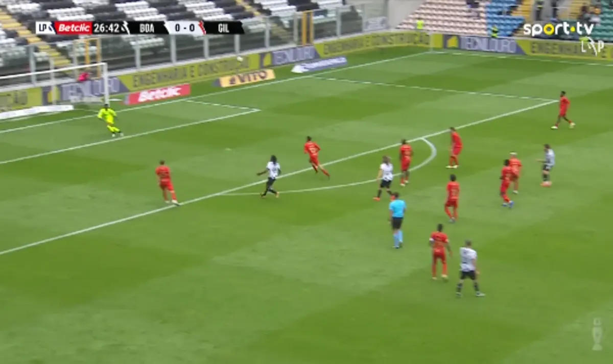 Imagem de contexto do artigo Boavista-Gil Vicente: o golo de Bruno Lourenço para ver e rever. Veja o vídeo