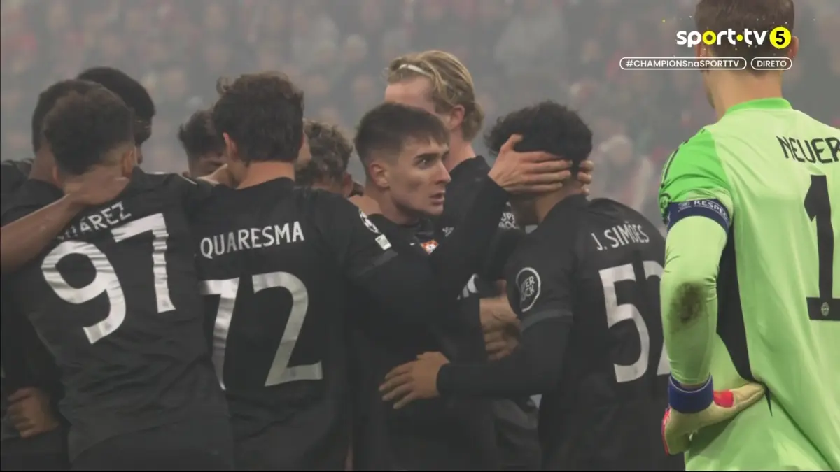 Imagem de contexto do artigo Grande jogada de João Simões e o Sporting adianta-se em Munique. Veja o golo