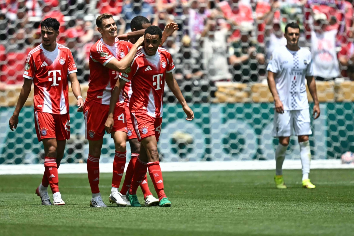Imagem de contexto do artigo Atenção Benfica: Bayern arrasa o Auckland com 10 golos no Mundial de Clubes