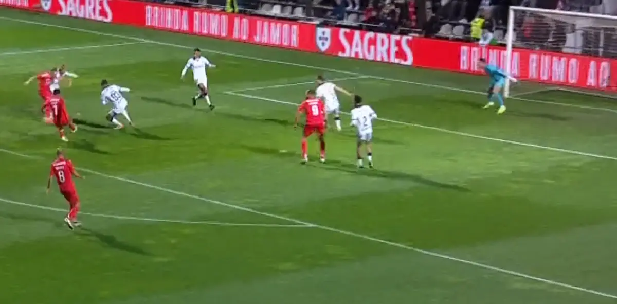 Imagem de contexto do artigo Benfica marca três golos ao Farense em seis minutos