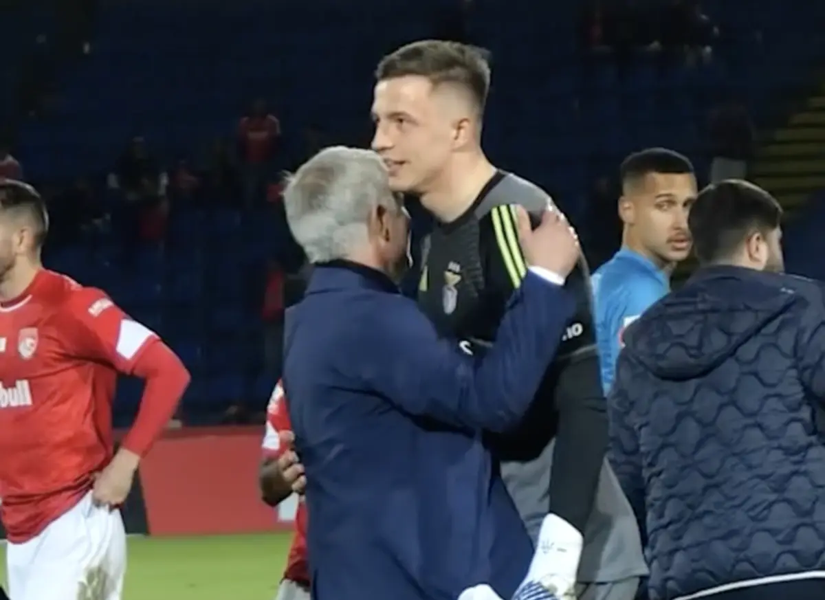 José Mourinho e Trubin