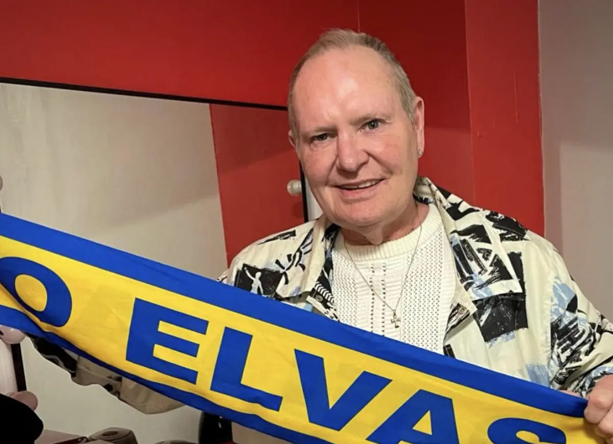 Imagem de contexto do artigo Gascoigne, o grande vulto do futebol inglês dos anos 90, apoia o Elvas