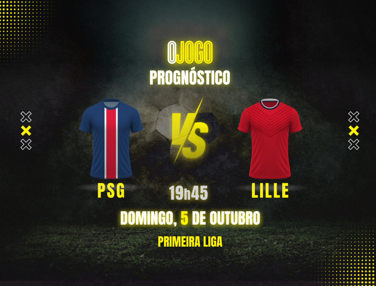 Imagem de contexto do artigo Prognóstico Lille vs PSG: Dicas e Odds para a Ligue 1