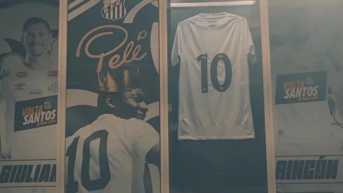 Imagem de contexto do artigo Veja o vídeo, com a voz de Pelé, com que o Santos convenceu Neymar