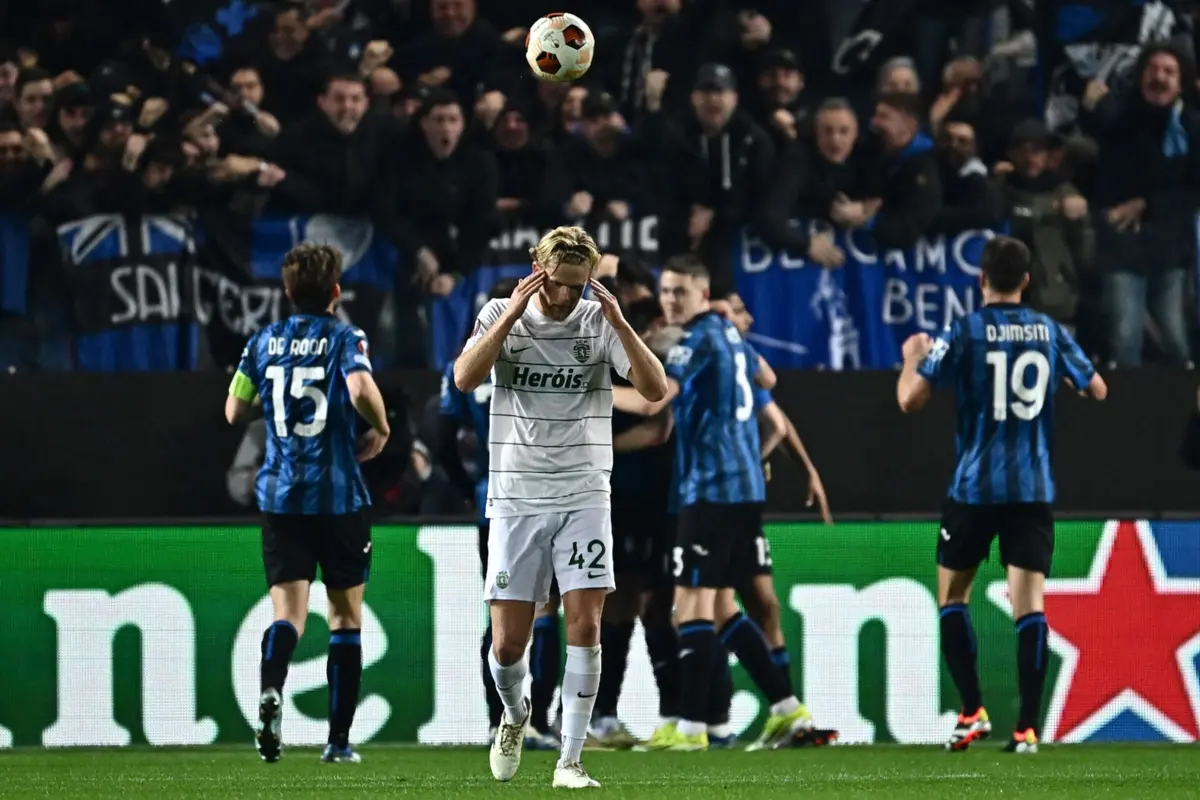 Atalanta-Sporting (GABRIEL BOUYS AFP)