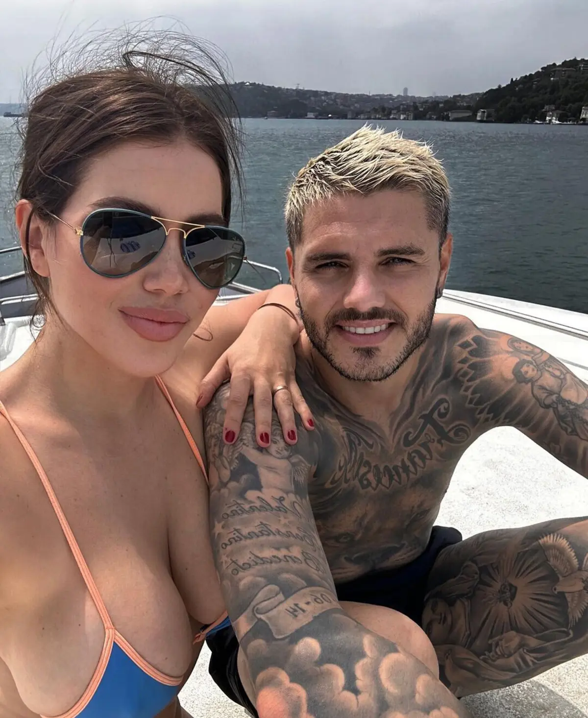 Imagem de contexto do artigo Wanda Nara recorda primeira noite com Icardi: "Não estava habituada..."