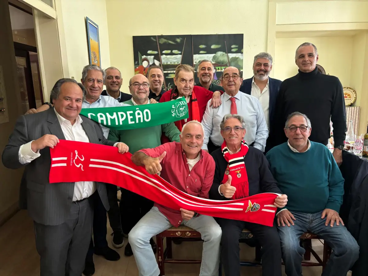 Imagem de contexto do artigo Benfica-Sporting: a tradição ainda é o que era à mesa. E com fair play