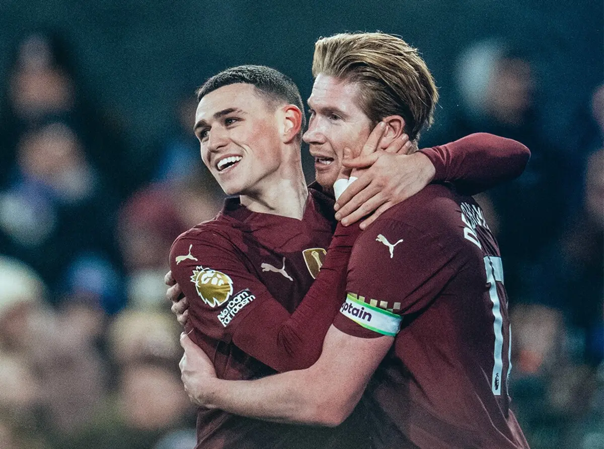 Imagem de contexto do artigo Manchester City arrasa Ipswich com seis golos: veja todos