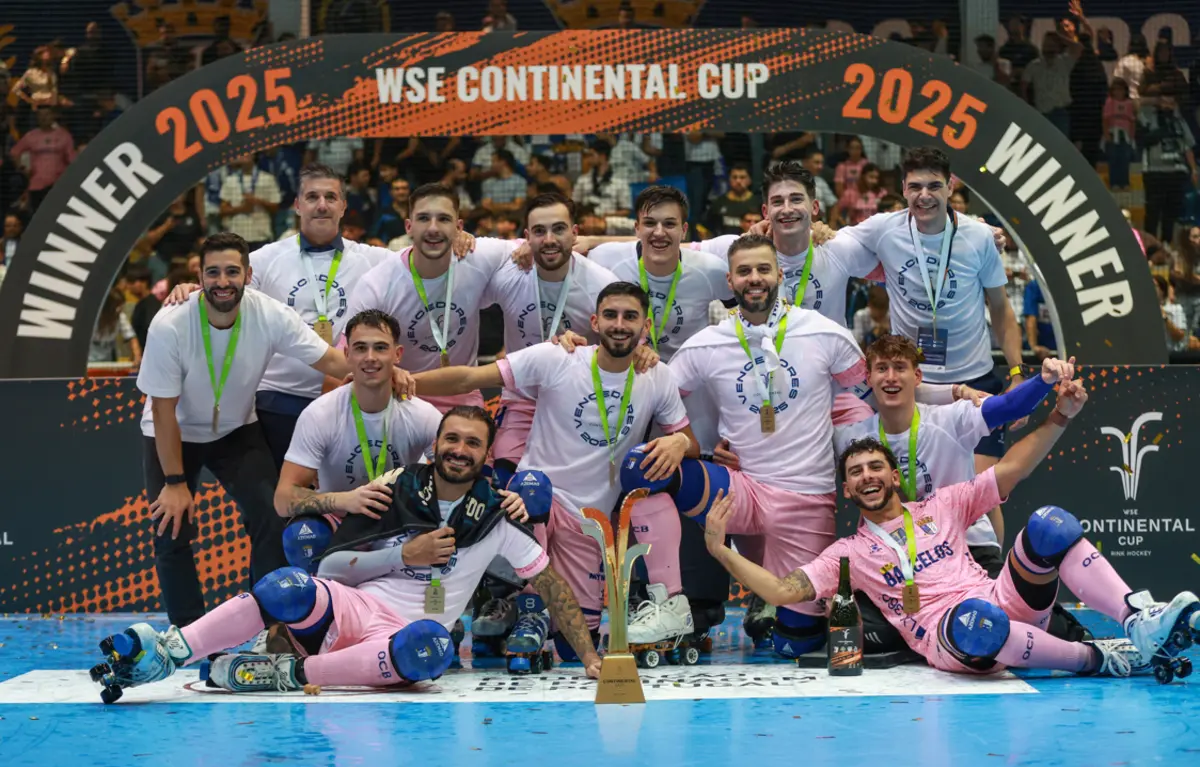 Óquei de Barcelos fez a festa