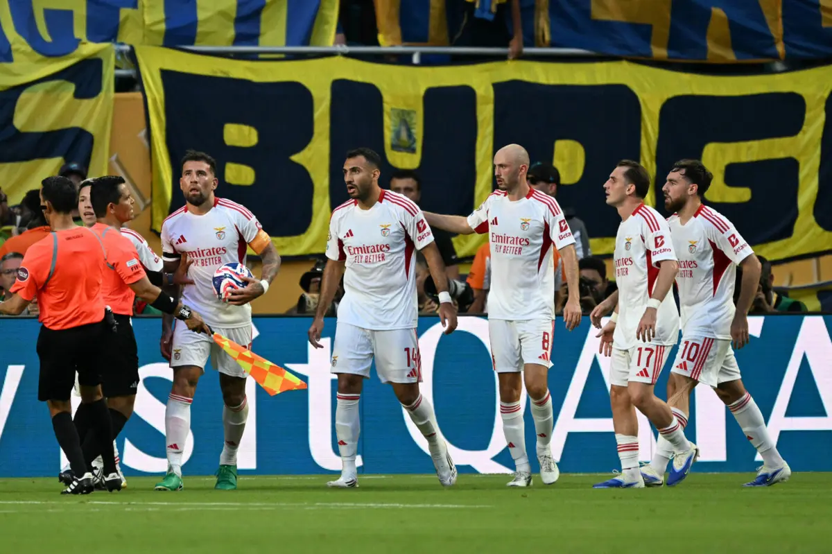 Imagem de contexto do artigo Golo de Otamendi contra o Boca Juniors levou adeptos do River Plate à loucura