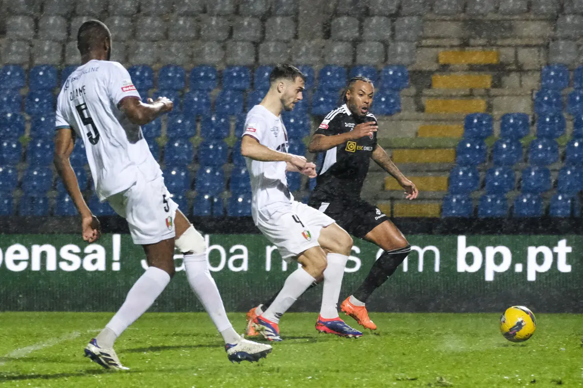 Ferro em ação frente ao Casa Pia (Créditos: lusa)