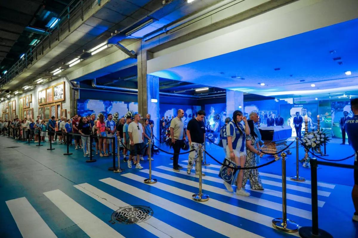 Imagem de contexto do artigo Velório de Jorge Costa no Estádio do Dragão: recorde as principais incidências
