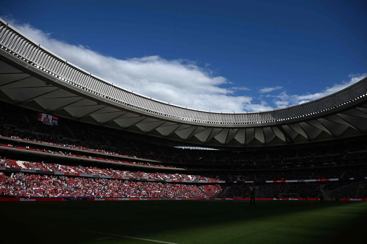 Estádio Metropolitano, em Madrid (Créditos: AFP)
