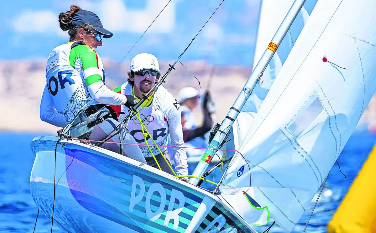 Imagem de contexto do artigo Carolina João e Diogo Costa sobem a oitavos na Semana Olímpica de vela