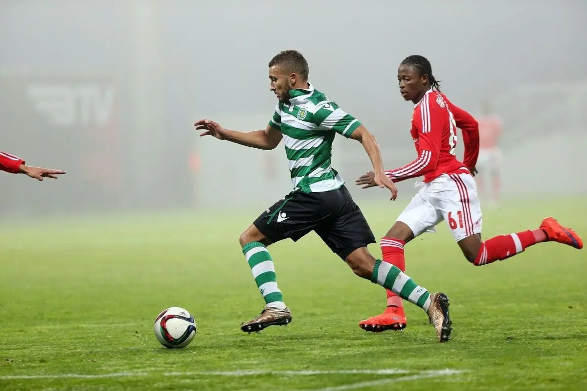 Zakaria Labyad quando jogava no Sporting