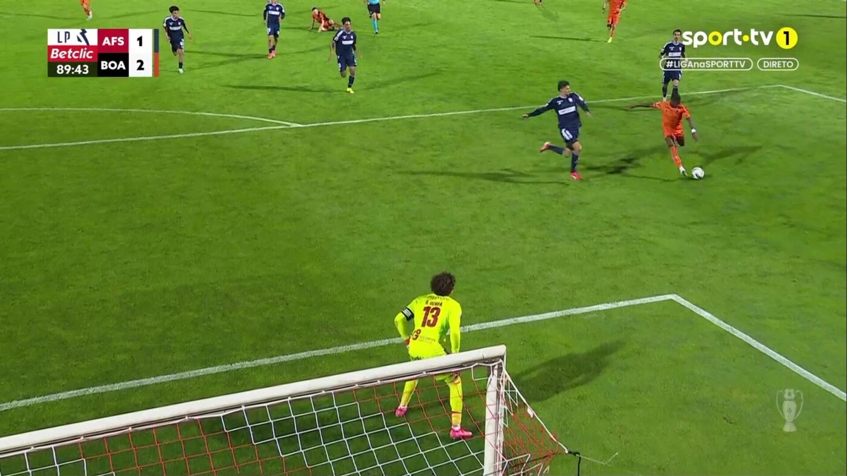 Imagem de contexto do artigo Veja os golos do Aves SAD-Boavista: reviravolta ao cair do pano