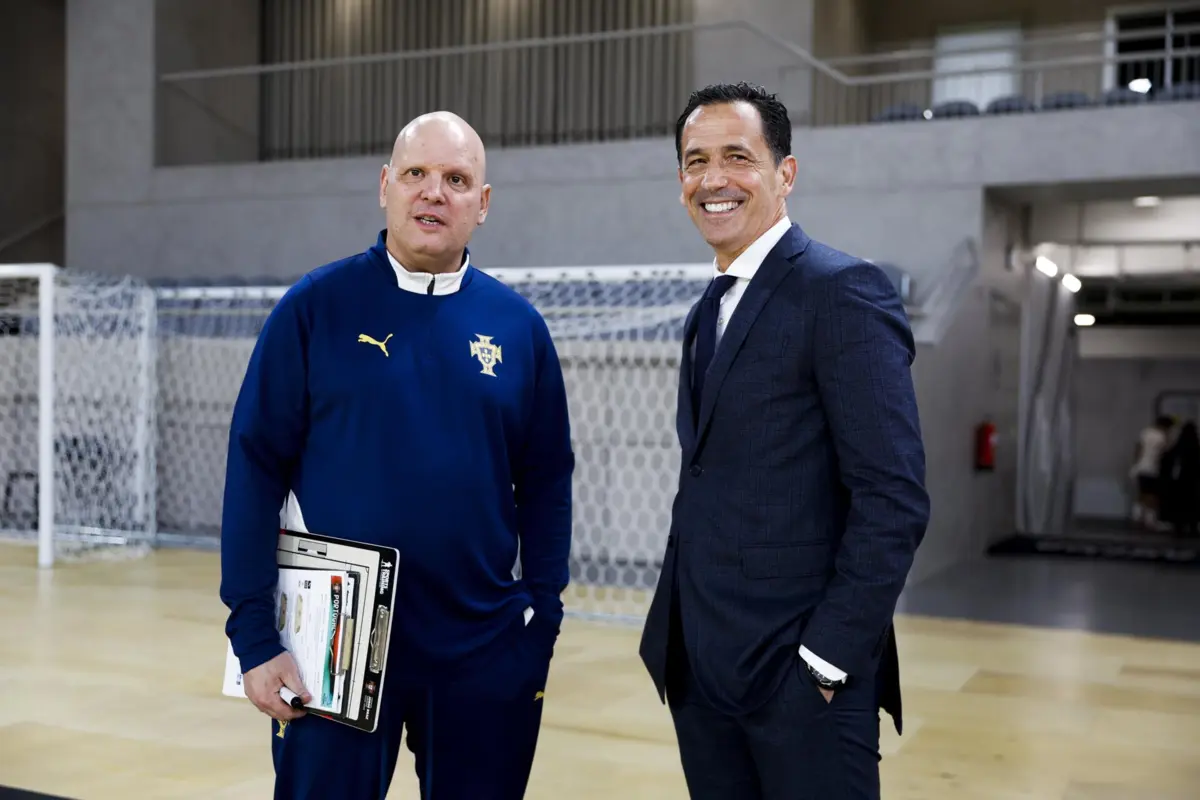 Jorge Braz e Pedro Proença
