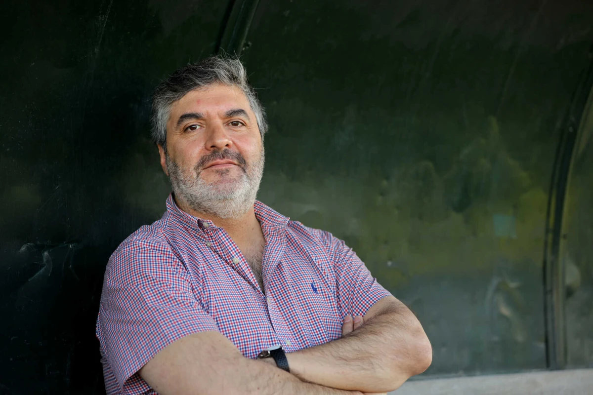 Rui Machado, presidente do Pevidém (Créditos: Paulo Jorge Magalhães/Global Imagens)