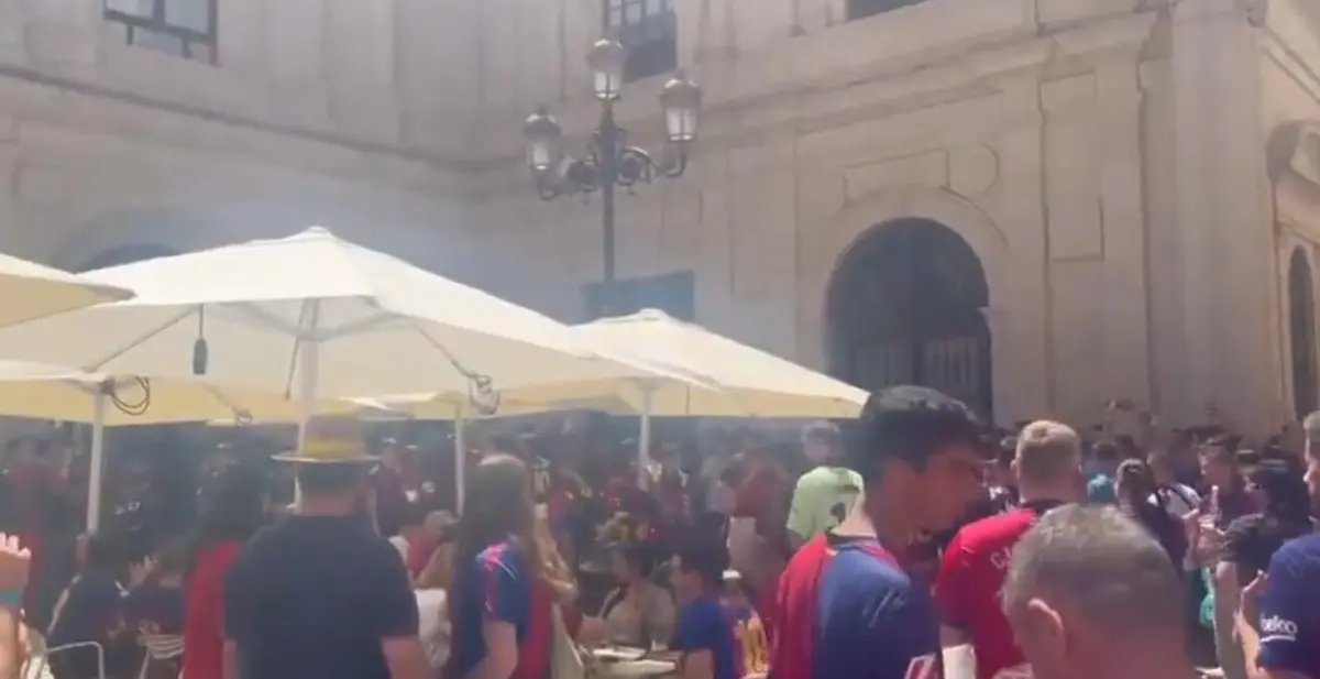 Imagem de contexto do artigo Adeptos do Barcelona cantam "Vinícius morre" antes de final com Real Madrid