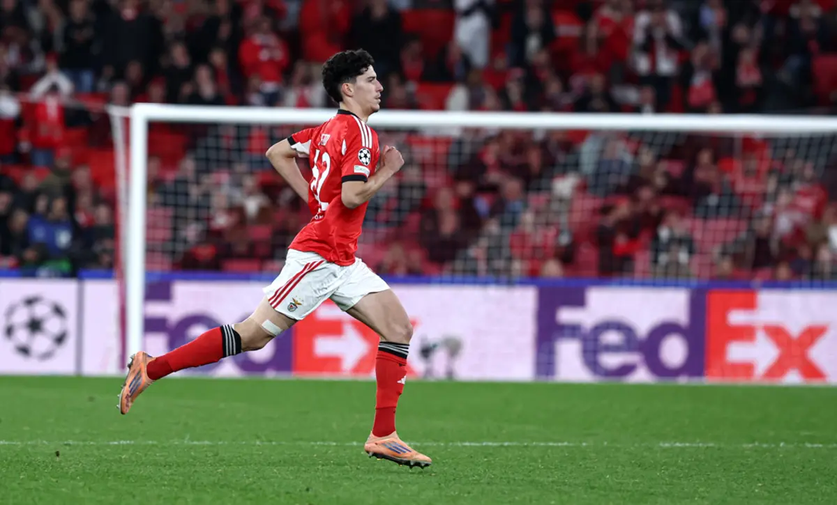 José Neto estreou-se pela principal equipa do Benfica