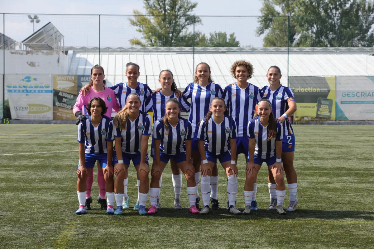O primeiro onze oficial da equipa feminina do FC Porto (créditos: FC Porto)