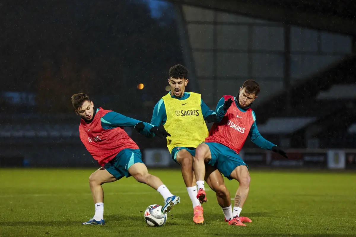 Portugal prepara jogo contra a Escócia (Créditos: FPF)