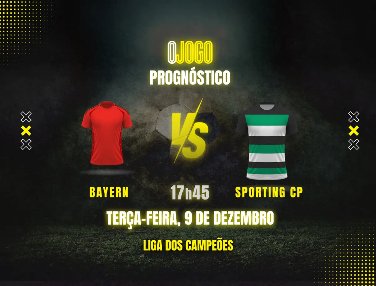 Imagem de contexto do artigo Prognóstico Bayern vs Sporting: Dicas e Odds Champions League