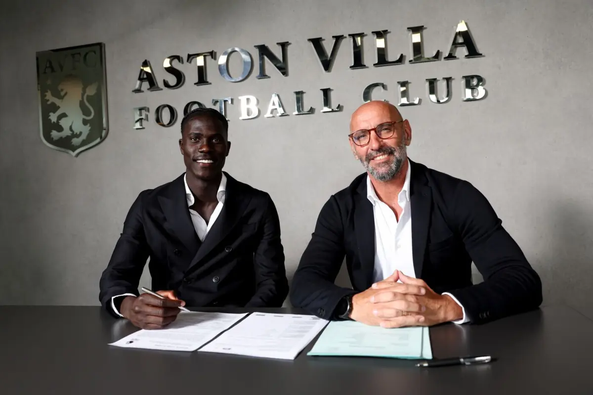 Amadou Onana (créditos: Aston Villa)