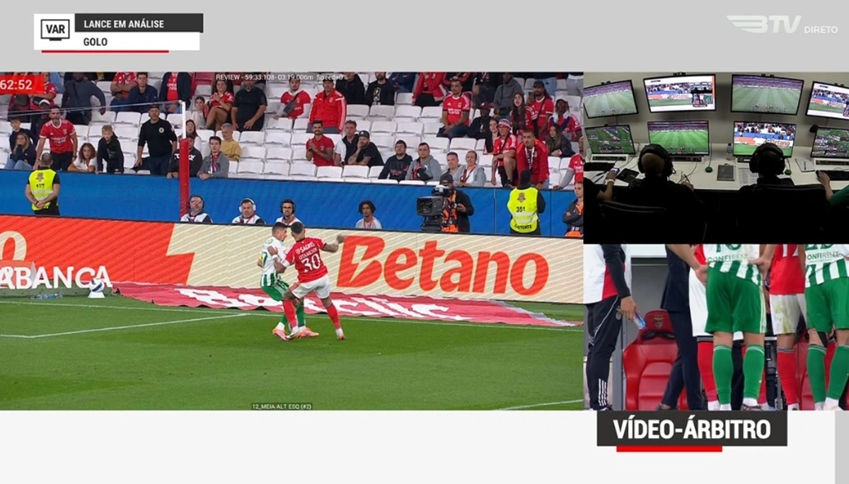 Imagem de contexto do artigo Tribunal O JOGO | Golo do Benfica é bem anulado?