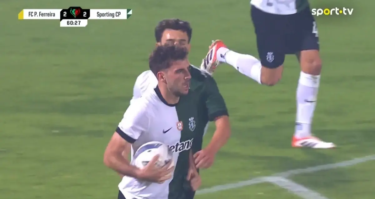 Imagem de contexto do artigo Paços de Ferreira-Sporting: nova surpresa, mas Ioannidis faz 2-2