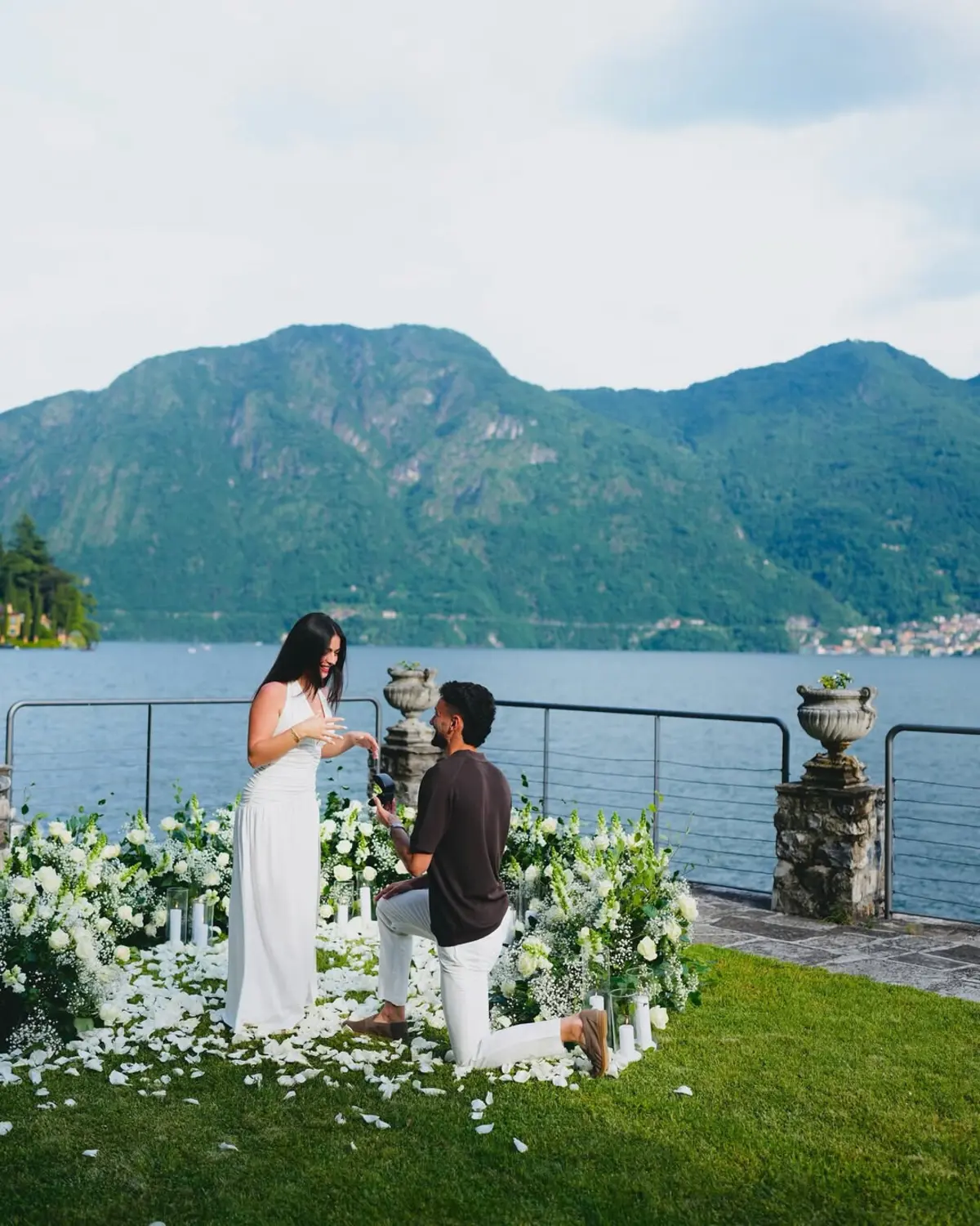Imagem de contexto do artigo João Mário pediu namorada em casamento no Lago de Como, em Itália