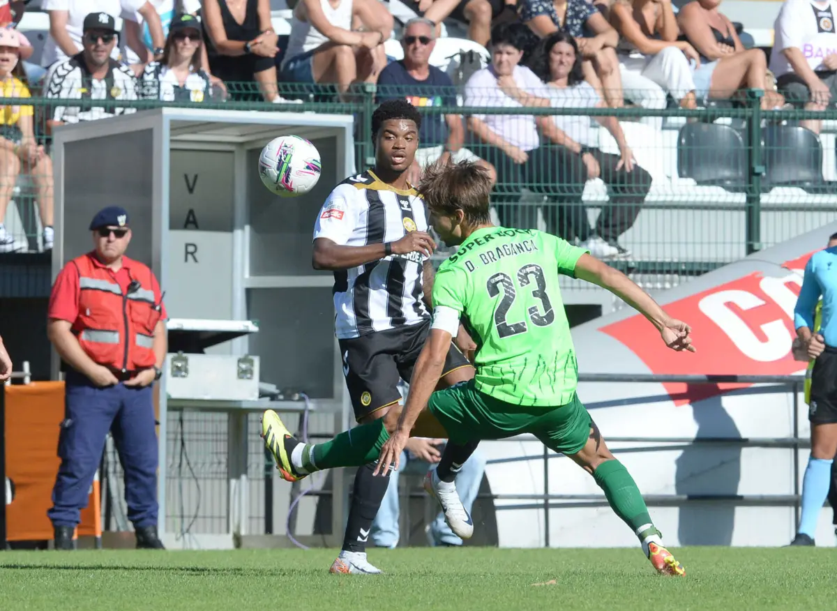 Nigel Thomas e Daniel Bragança (Créditos: Helder Santos / ASpress)