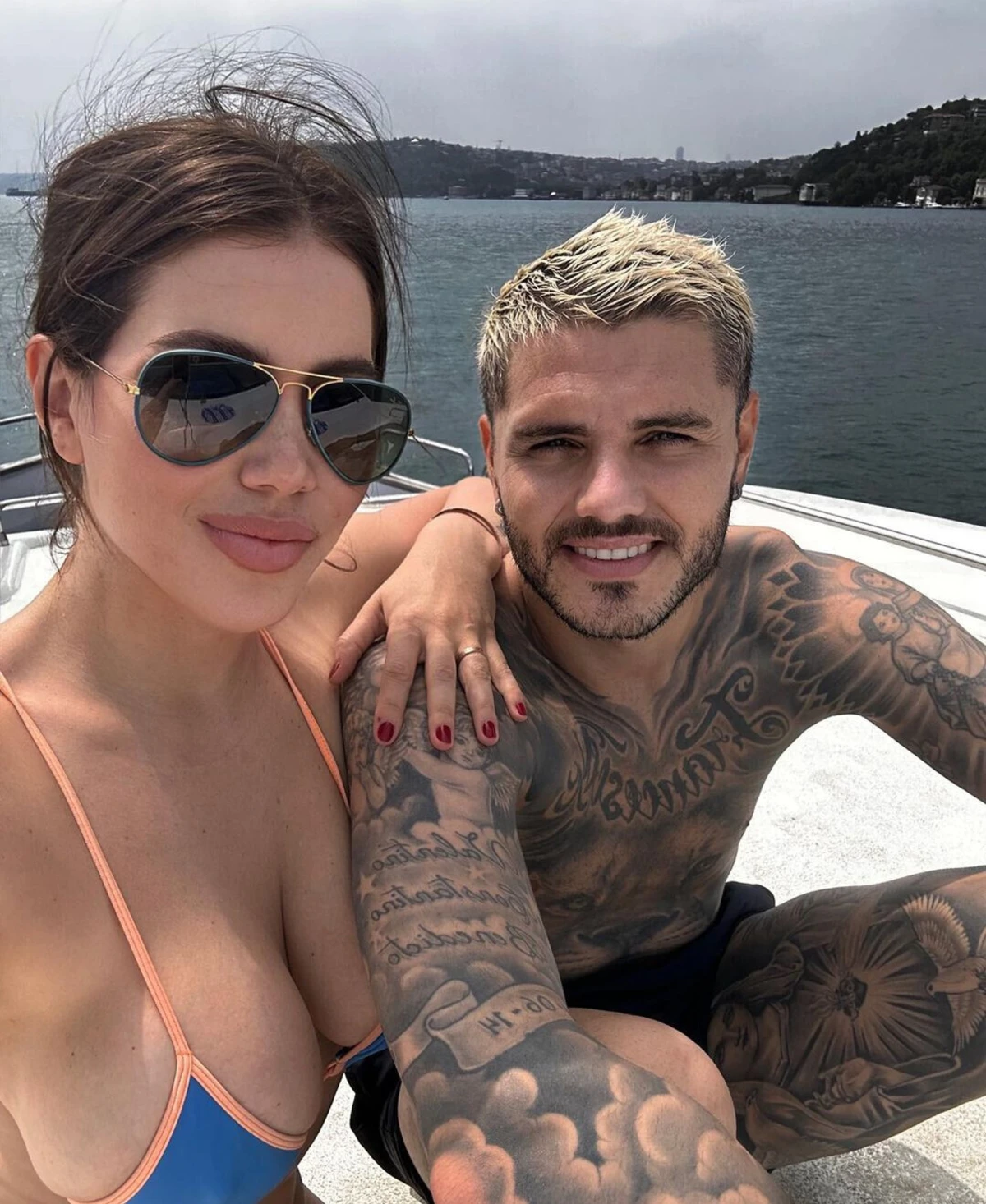 Wanda Nara e Icardi (créditos: Instagram)