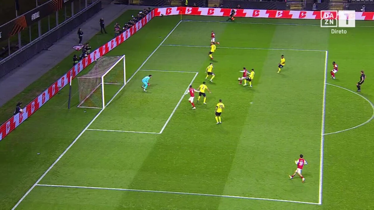 Imagem de contexto do artigo Ricardo Horta coloca Braga em vantagem frente à Lázio: veja o golo