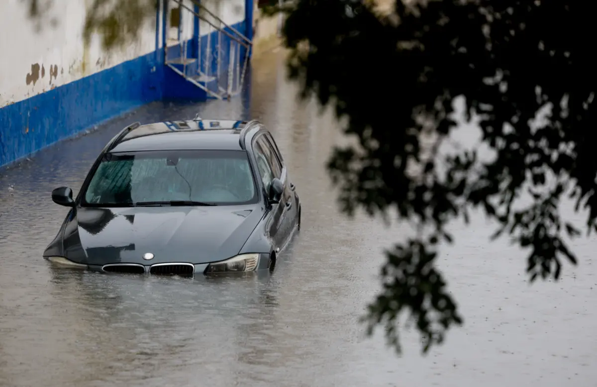 Estragos causados pelo mau tempo