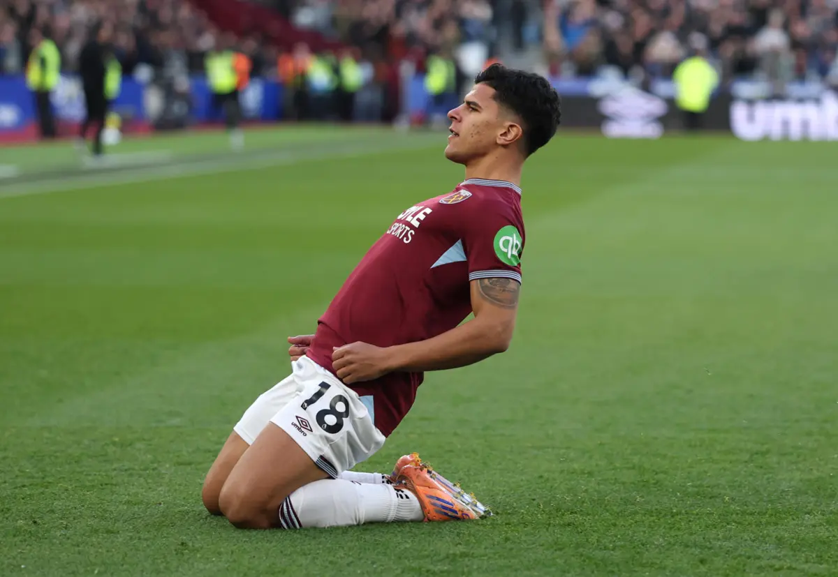 Imagem de contexto do artigo Mateus Fernandes marcou aos 28 segundos do West Ham-Aston Villa