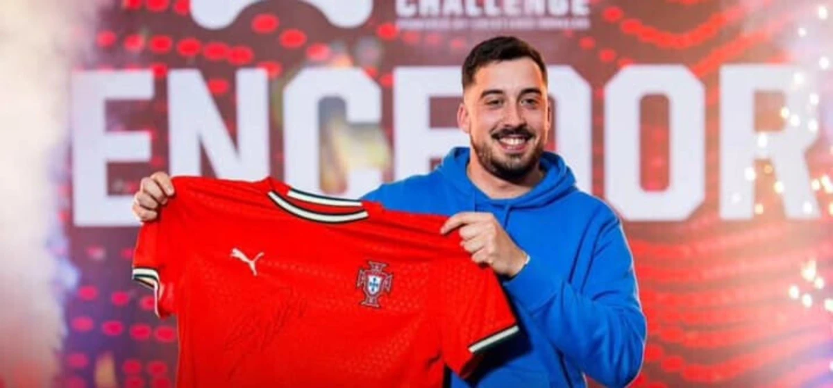 Imagem de contexto do artigo Paulo Ferro vence competição de futebol virtual com ligação a CR7