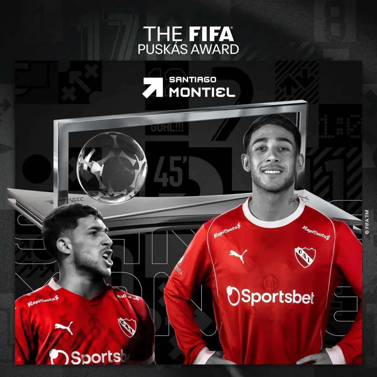 Imagem de contexto do artigo Conhecidos os vencedores do Prémio Puskás e do Prémio Marta 2025