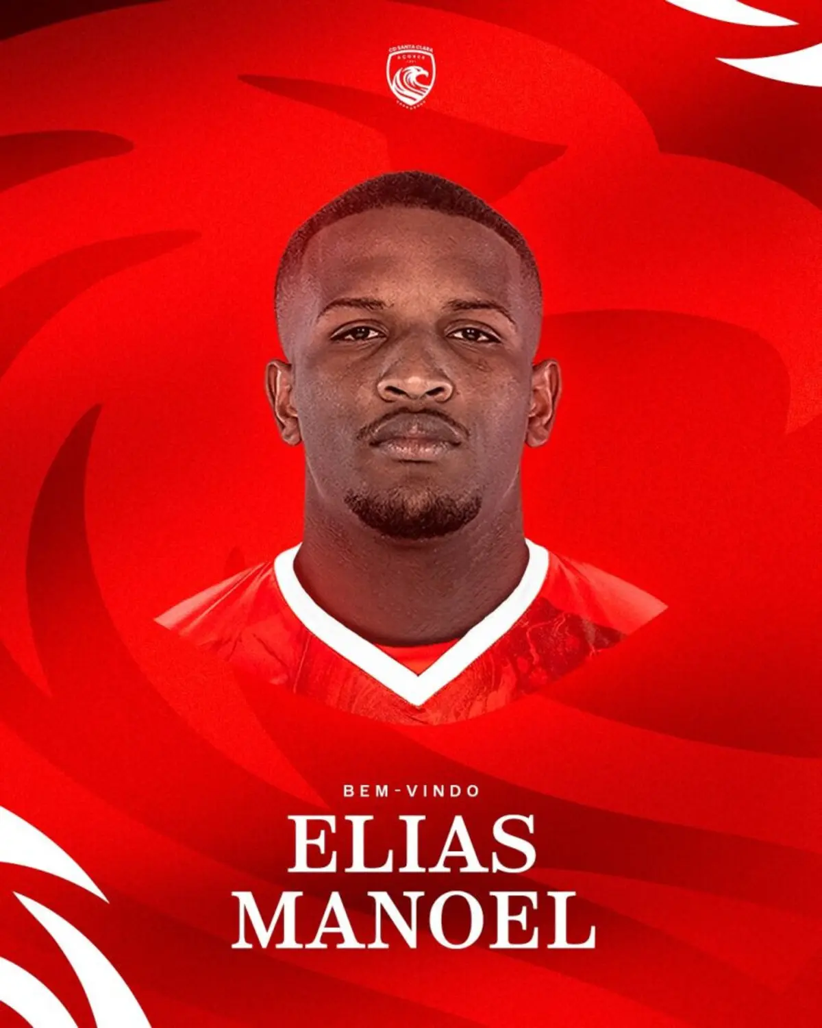 Elias Manoel, avançado do Santa Clara (créditos: Santa Clara)