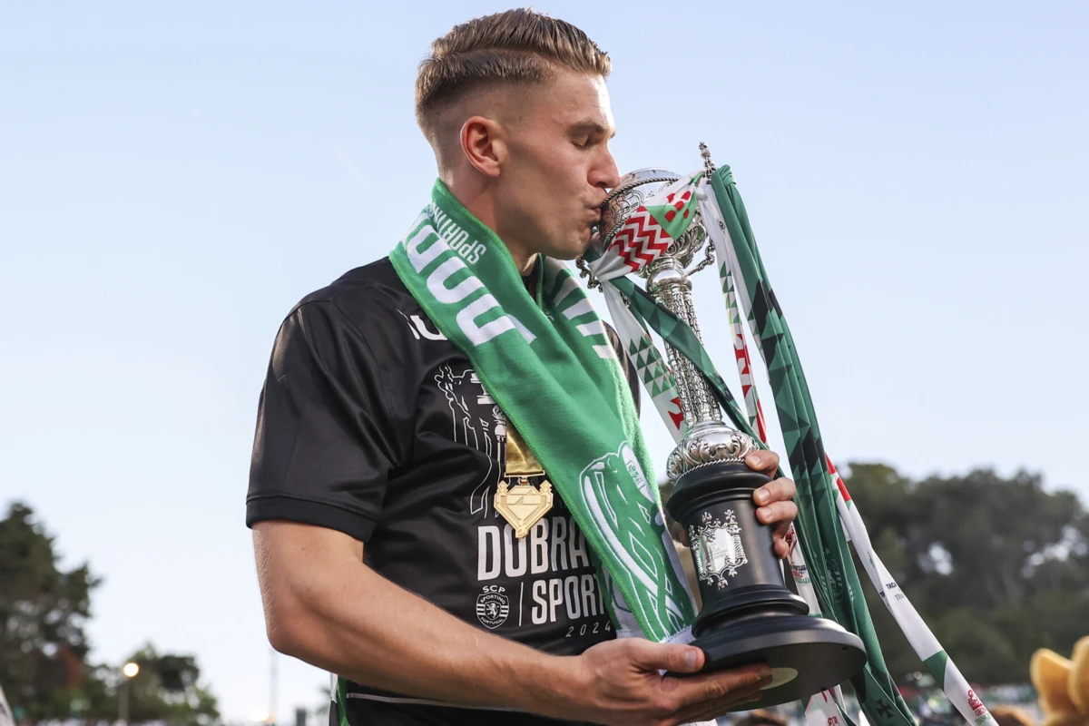 Gyokeres saboreou a dobradinha pelo Sporting (Créditos: Lusa)