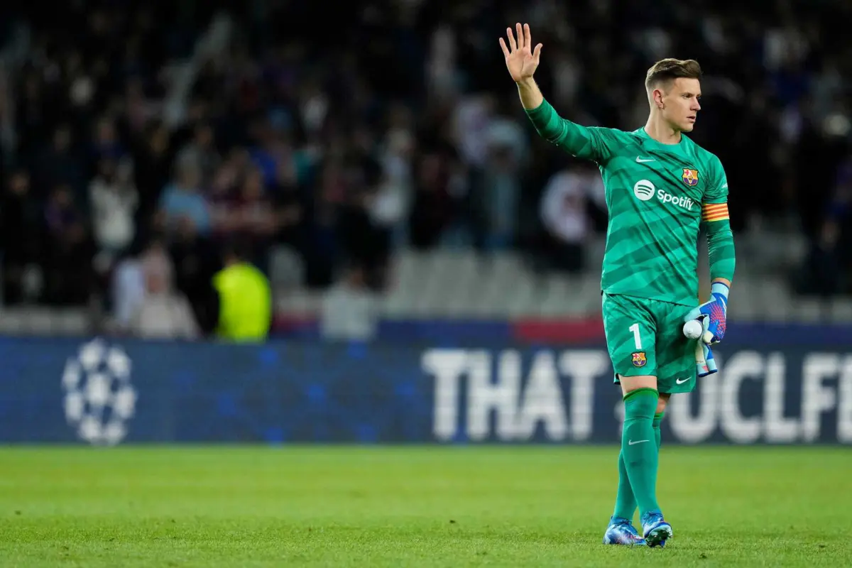 Ter Stegen, guarda-redes do Barcelona