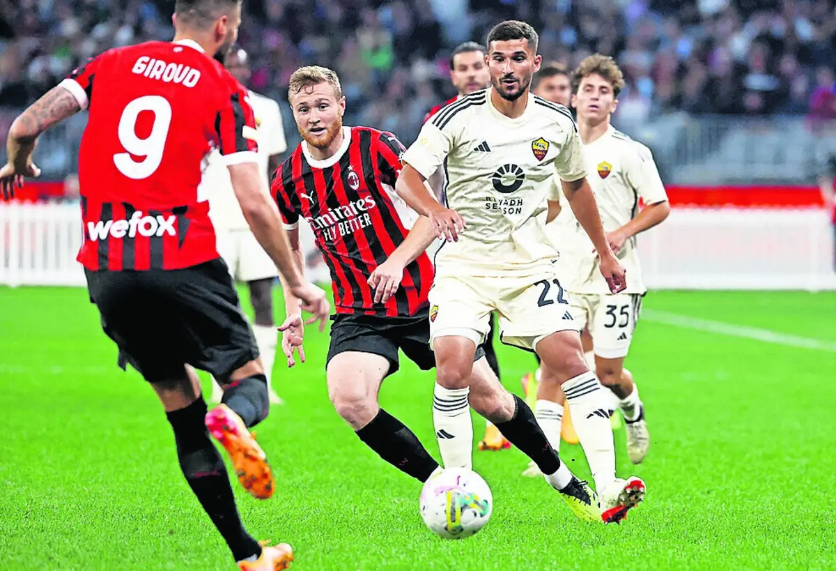 Houssem Aouar é um dos reforços já garantidos para a liga saudita de 2024/25 (Créditos: AFP)