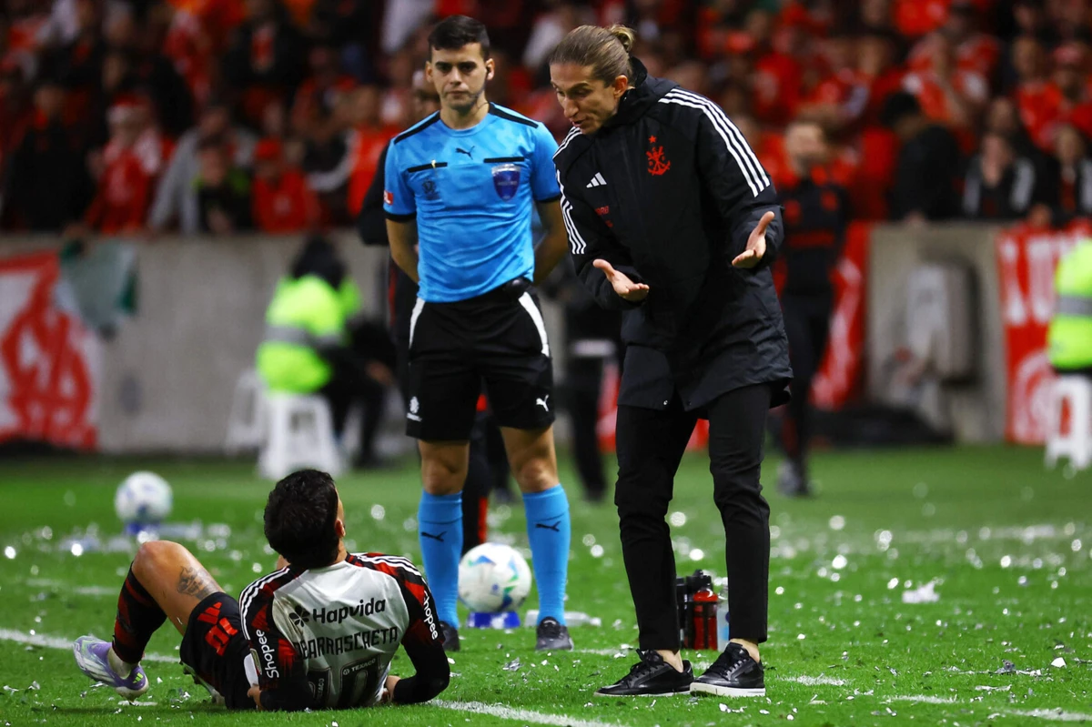 Filipe Luís (Créditos: AFP)