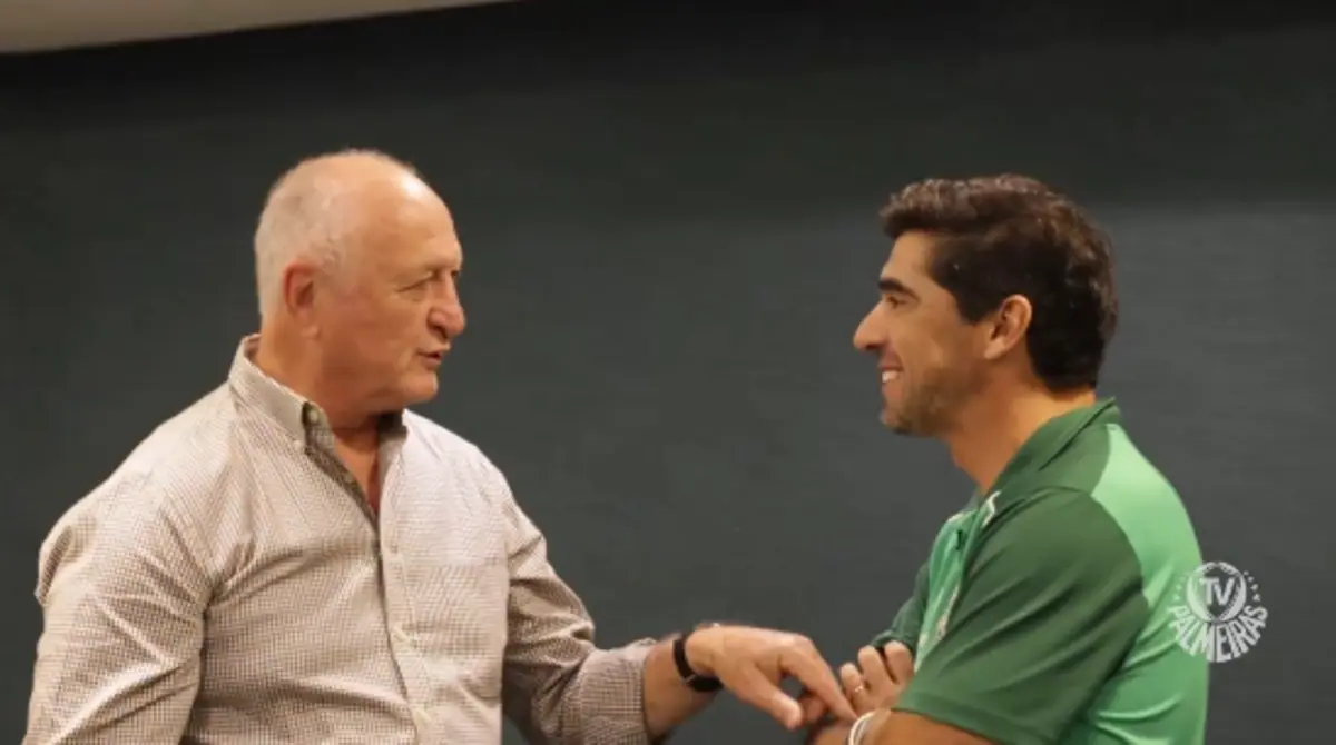 Imagem de contexto do artigo Abel reencontra Scolari e recebe apoio de Vanderlei Luxemburgo