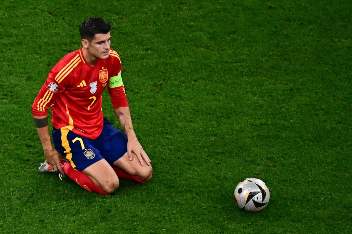Álvaro Morata, jogador da seleção espanhola