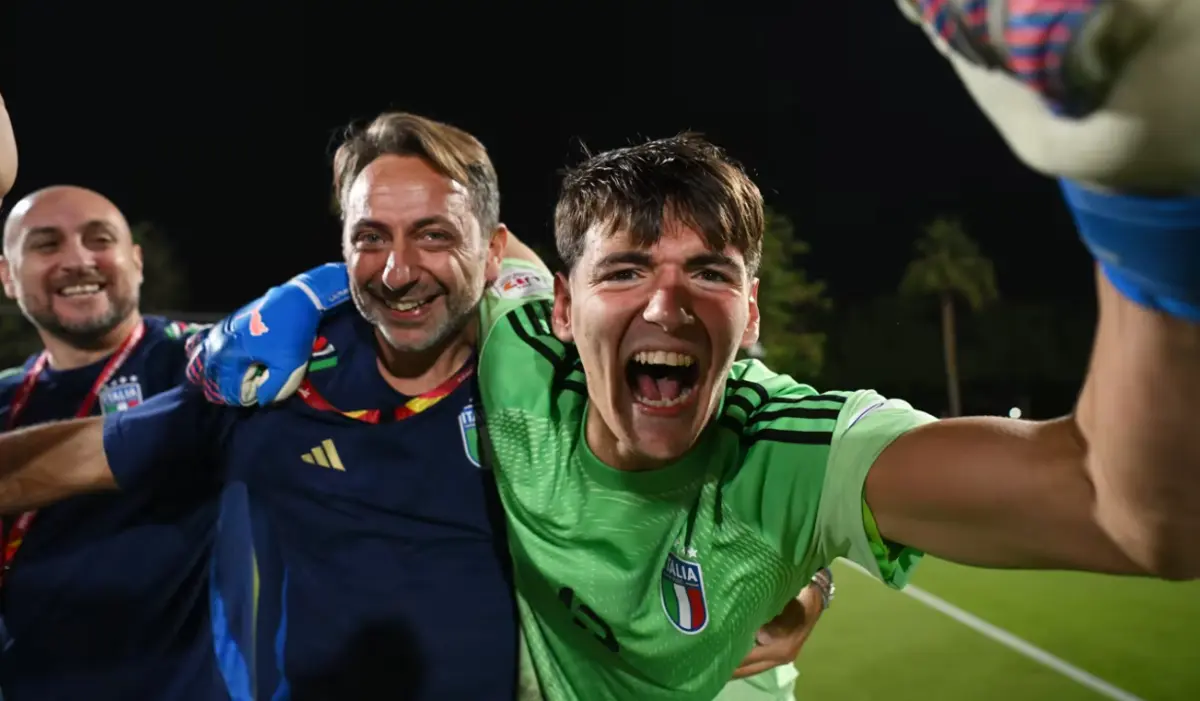 Festa italiana no jogo de atribuição do terceiro lugar