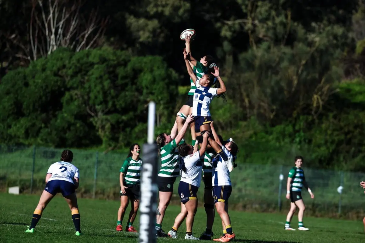 Imagem de contexto do artigo Equipa conjunta Sport CP/CRAV sagra-se bicampeã nacional feminina de râguebi
