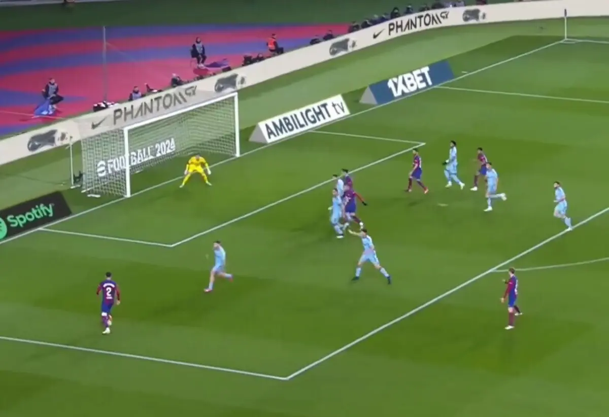 Imagem de contexto do artigo João Cancelo assistiu de trivela para a vitória do Barcelona: ora veja